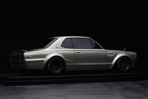 ig日产skyline2000gtrkpgc10树脂汽车模型车模