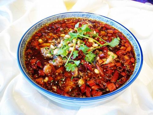 特色川菜麻辣水煮鱼图片
