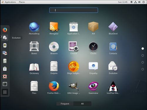 centos7图形界面与终端模式的切换