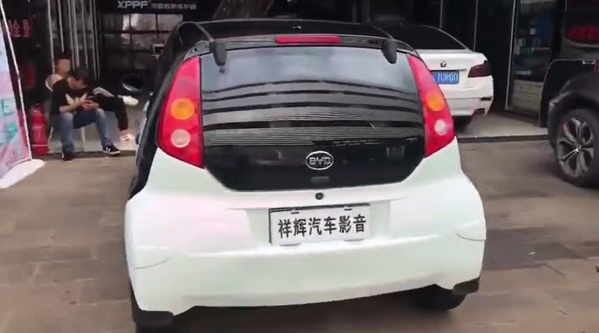 比亚迪f0改色膜超级变身蛋蛋也可