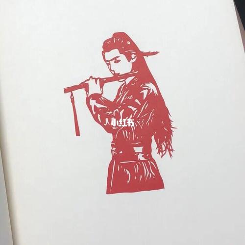 羡羡牌刻纸书签吖～_书签_肖战_兴趣爱好_文具手账