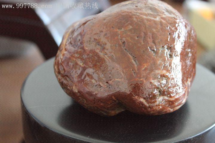 天然奇石,长江石,长江红,其他种类,原生观赏石,其他图案,红色,15厘米