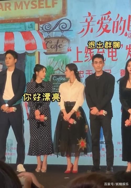 《亲爱》发布会:阚清子对刘诗诗抛媚眼,引刘诗诗娇笑,新cp诞生