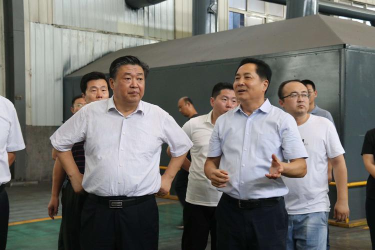 常务副市长武金良到我县调研重点项目建设和安全生产工作