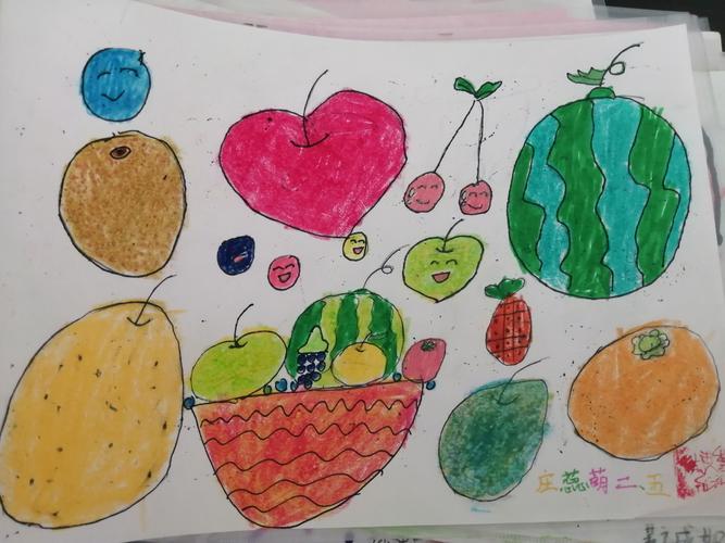 金秋十月 瓜果飘香——白塔岭小学二年级学生美术作品展