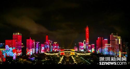 主题灯光,特色花雕,立体绿植.深圳全城锦绣为了这句深情告白