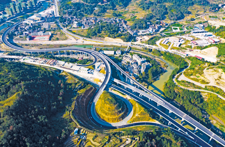 新年第一天龙丽温高速公路文瑞段文泰先行段正式通车