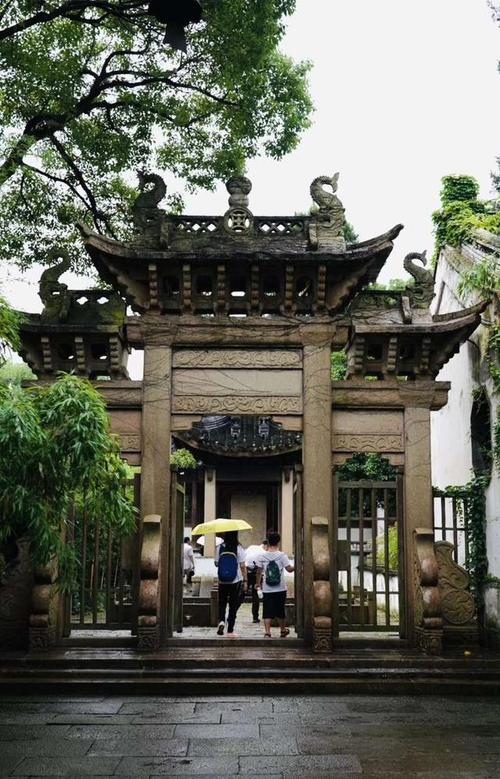 无锡惠山古镇锡惠公园寄畅园,夏日的风景尤其美