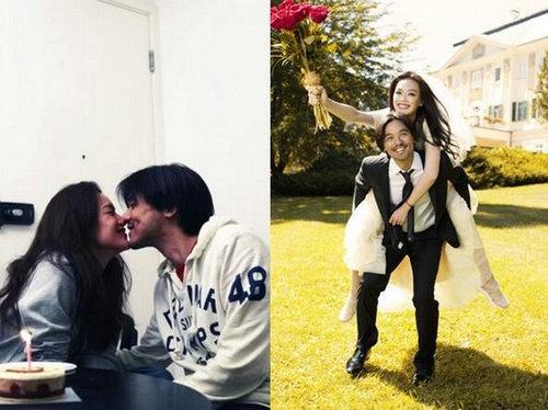 舒淇曝床照素颜强调是自拍不是冯德伦拍的