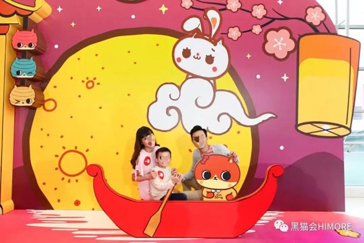 100 中秋主题创意合集,含美陈,互动合影,暖场游戏…(内含高清大图)