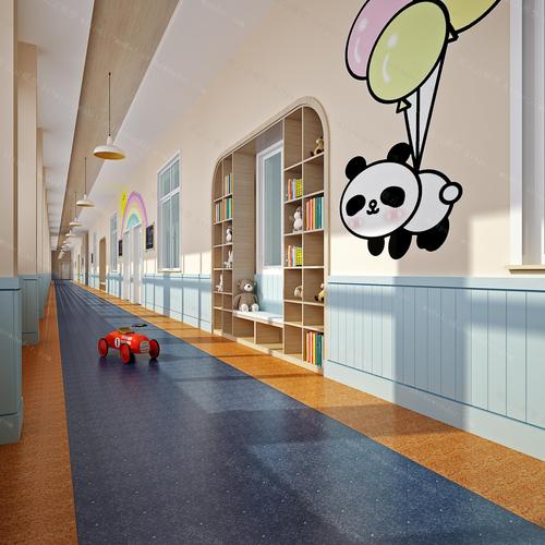 幼儿园过道模型