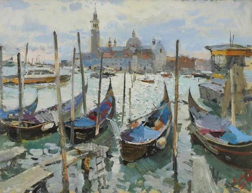 他的油画色调唯美至极:俄罗斯印象风景画大师—卢卡石·安纳多利