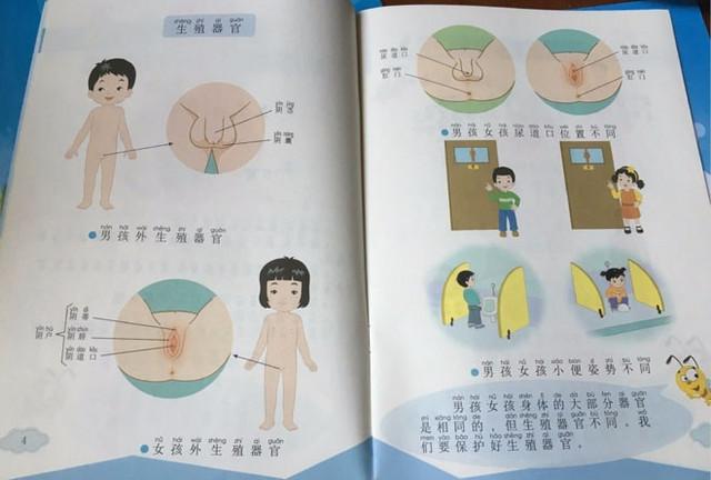 近日被指为"尺度过大"而遭下架的小学性教育教材《珍爱生命:小学生性