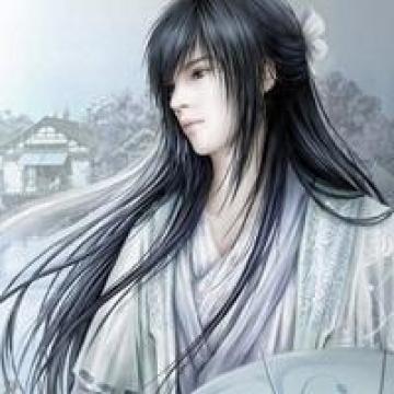 白脸书生,卡通头像图片-回车桌面