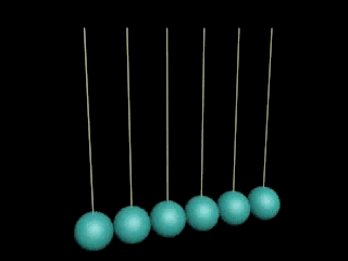 黑色背景gif小球gif实验gif摇摆gif