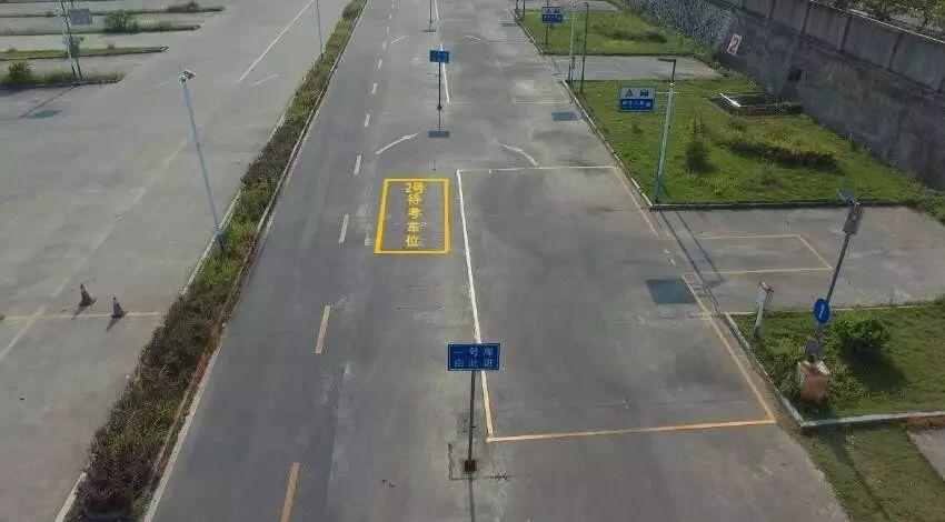 2:科目三(1)号线, 3:科目三(2) 号线 ,4:科目三(3)号线,5:科目二场地