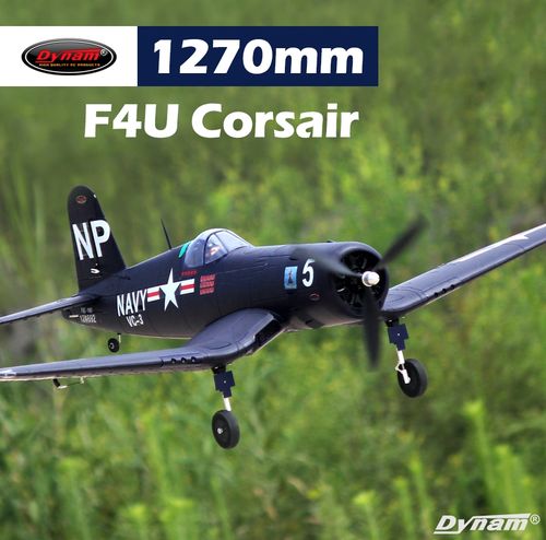 dynam f4u corsair 1270mm wingspan