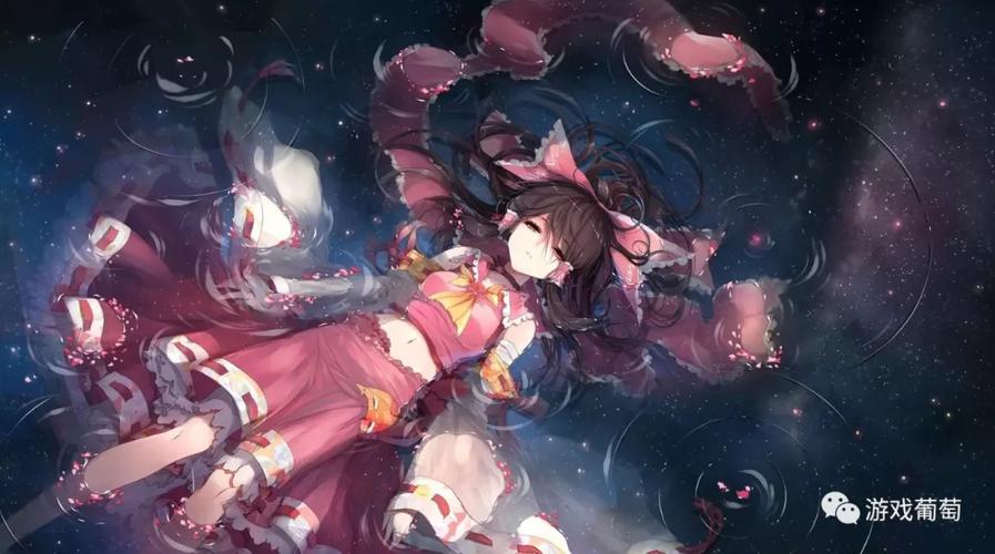 画师"谜肘"及其最出名的作品之一,东方project同人"水中灵梦"