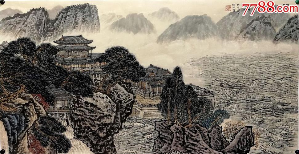 中国现代著名国画家"长安画派"代表画家之一