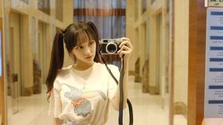 4位女星散发vs双马尾,杨幂甜美,赵丽颖呆萌,而她差别最大!