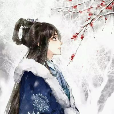 女生图片动漫伤感古风女生头像图片古风女生动漫头像忧伤终会不欢而散