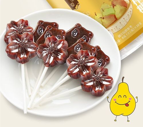 qingyuantang青源堂秋梨膏棒棒糖8g10支