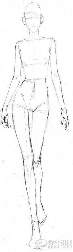 简笔画服装图片模特简笔画图片模特简笔画服装图片简笔画 手绘 线稿