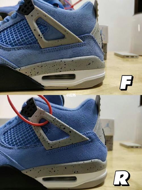aj4 大学蓝 r vs f 测评对比(全方位篇)_air jordan_测评_潮流_好物