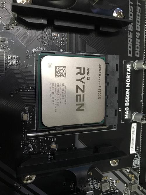 amd锐龙r75800xb550m安装win7教程内含利民扣具安装图