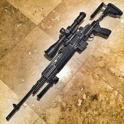 魔改m14:美国mk 14增强型战斗步枪