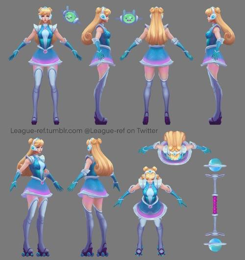 太空律动"闪耀灯球"拉克丝 背景故事: 原画: 虚假的武器大师:拿个路灯