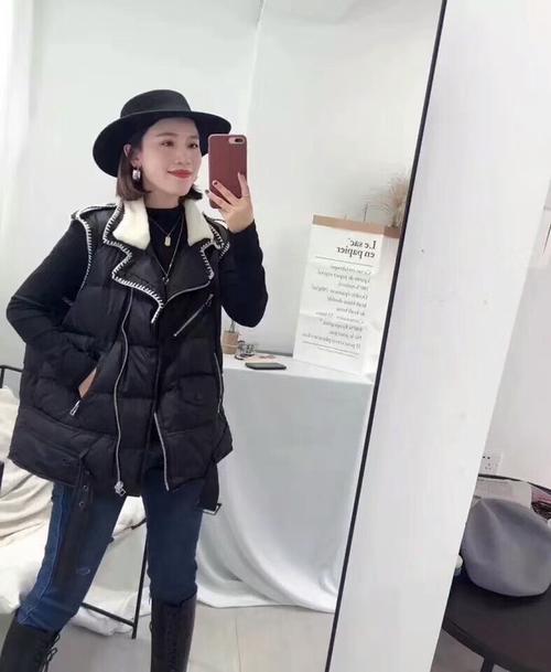 chanel香奈儿同款马甲外套棉衣 完美拉