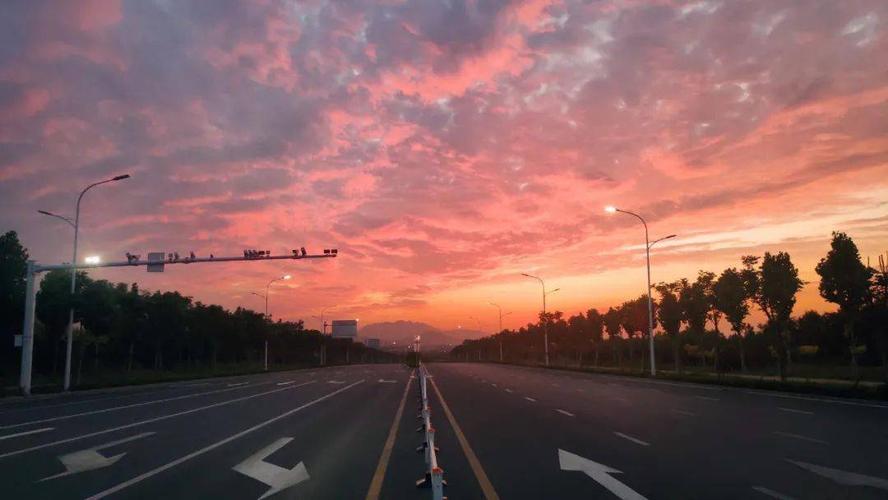 昨晚你有被朋友圈的晚霞刷屏吗接下来淄博的天气将