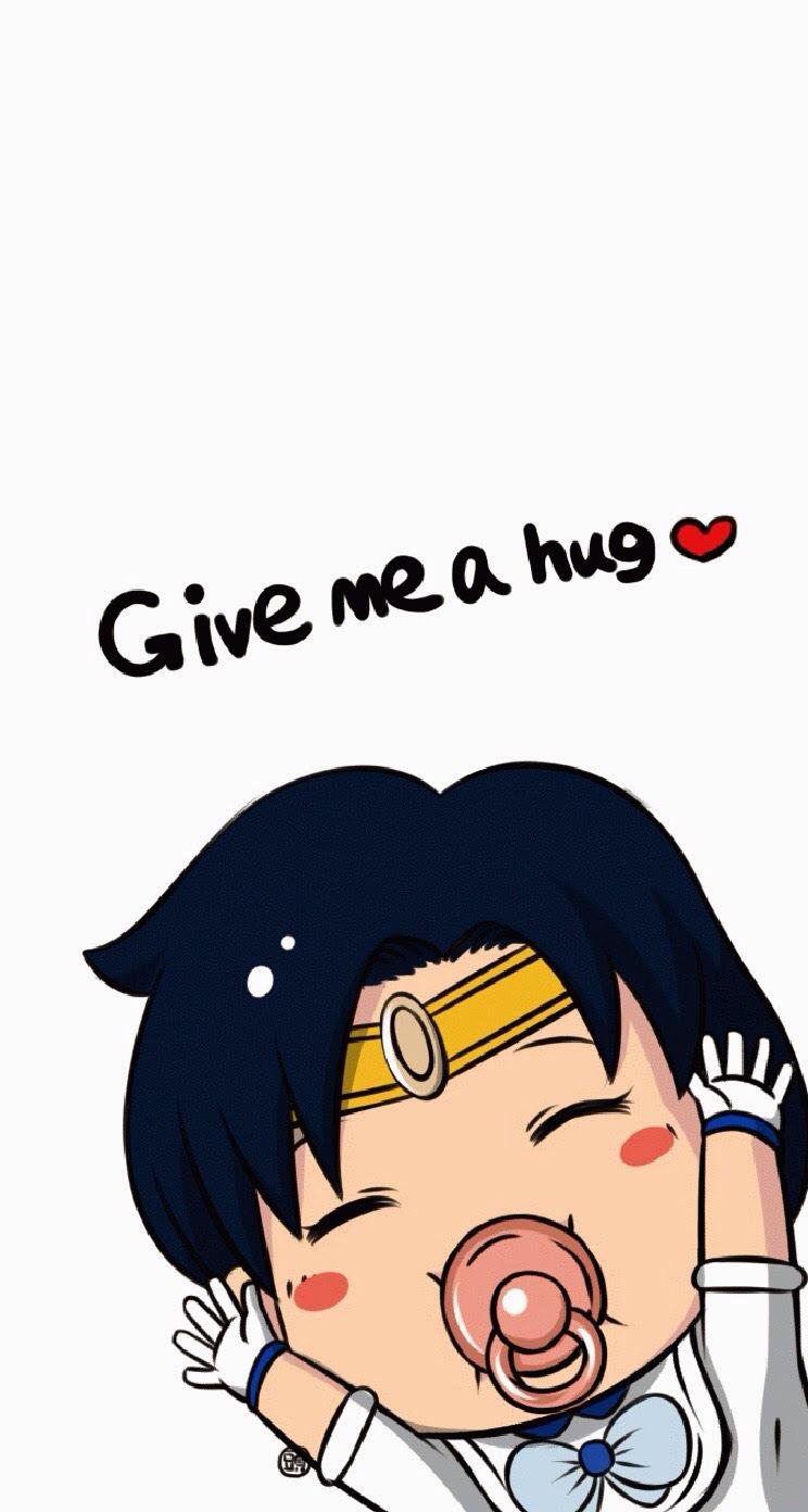 可爱卡通奶嘴美少女手机壁纸_手机壁纸下载_美桌网