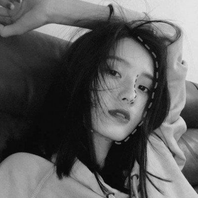 qq头像女生黑色系