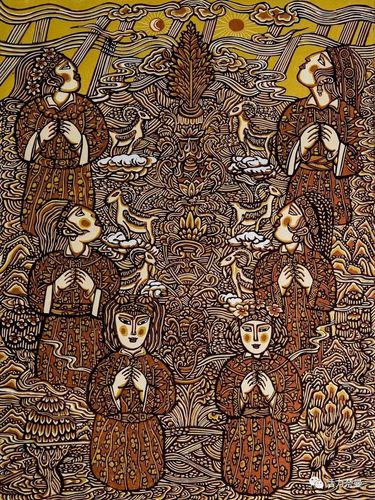 沙海明珠奇美奈曼2017年奈曼版画作品展赏析