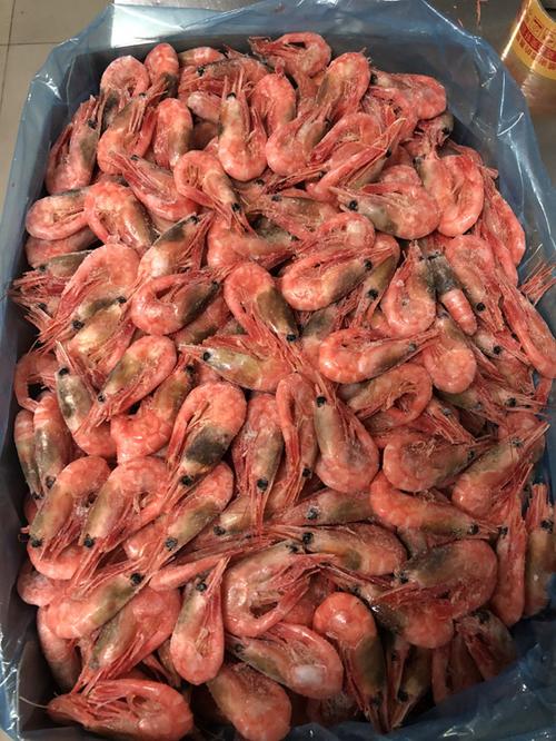 北极熊青黑头虾北极虾10斤冰虾籽虾甜虾深海野生海虾辽宁省包邮