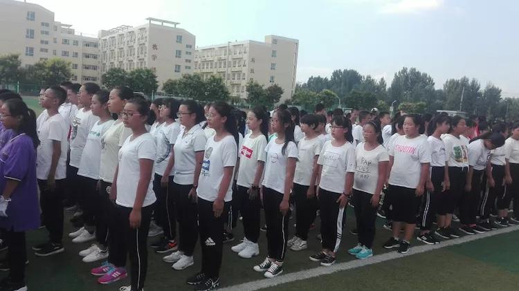 双塔中学军训第五天