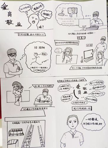 优秀爱岗敬业漫画投票开始啦