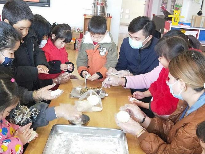 【蒲公英国际教育城】冬至五彩饺子宴●包饺子大赛