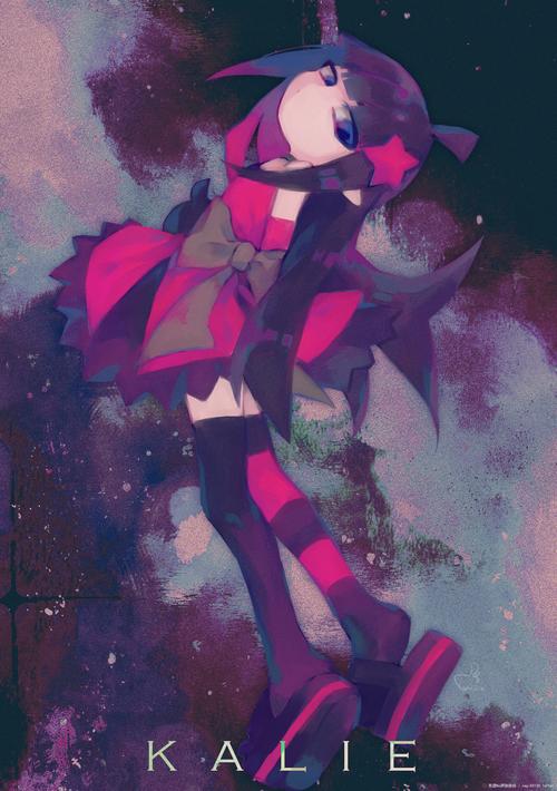 摸摸年幼凯莉 _(:  」∠ )_ 时隔两年是第二次画