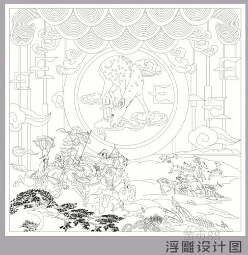 广安市浮雕壁画设计