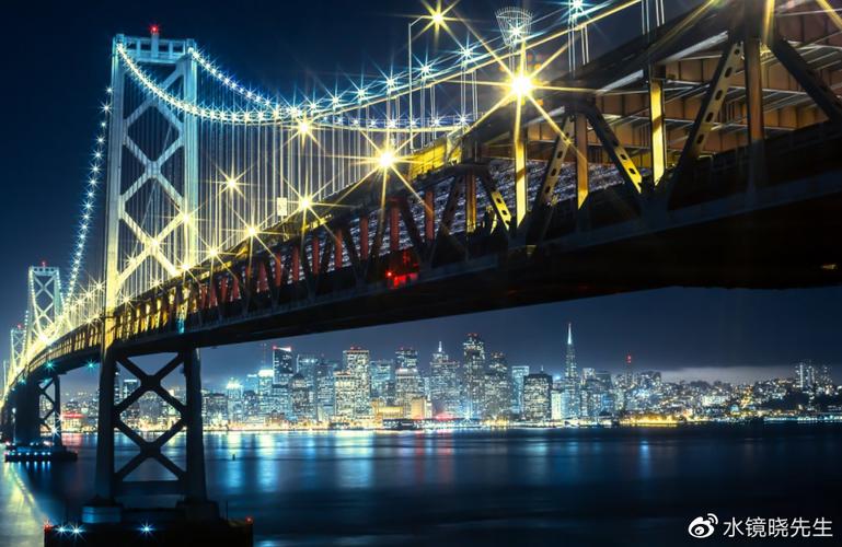 图为旧金山海湾大桥