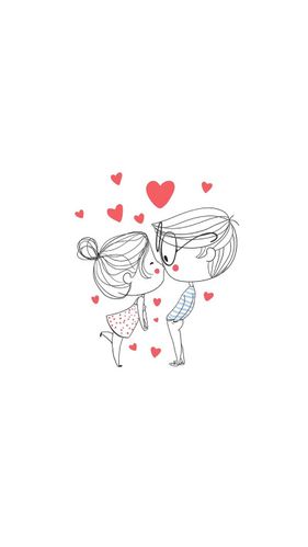 头像背景——(情侣 女生 卡通 动漫 聊天背景)