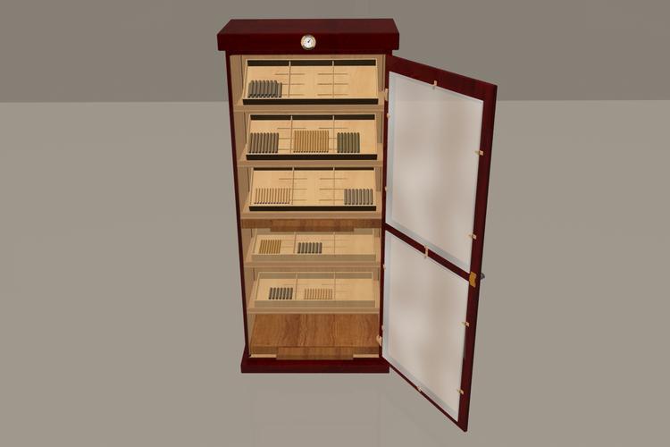 雪茄柜3d模型