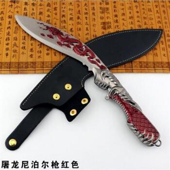 穿越火线周边cf穿越英雄修罗屠龙尼泊尔合金铲子火线模型金属刀男孩