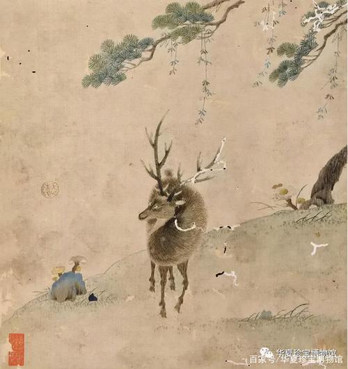《明·韩希孟顾绣花鸟图册页》用针刚柔并济,写生逼肖