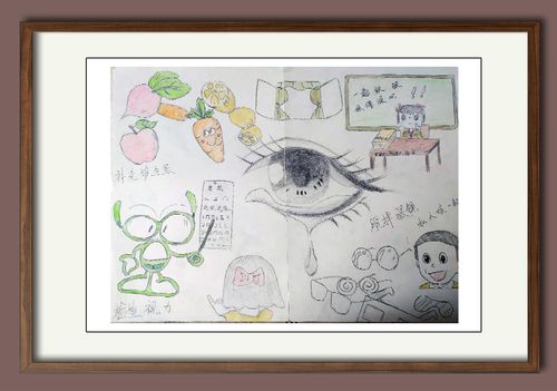 武安市第十中学近视防控部分学生作品展 高二高三篇