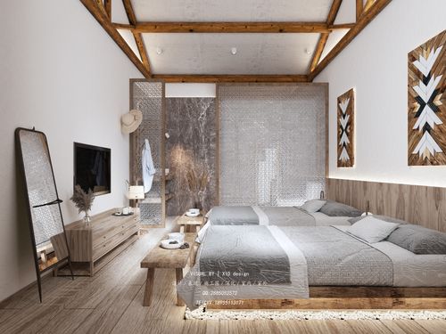 民宿,酒店效果图表现