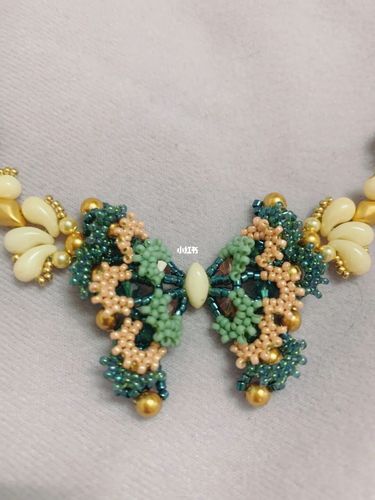 串珠 蝴蝶_串珠_手工制作_我的手工日常_兴趣爱好_手工